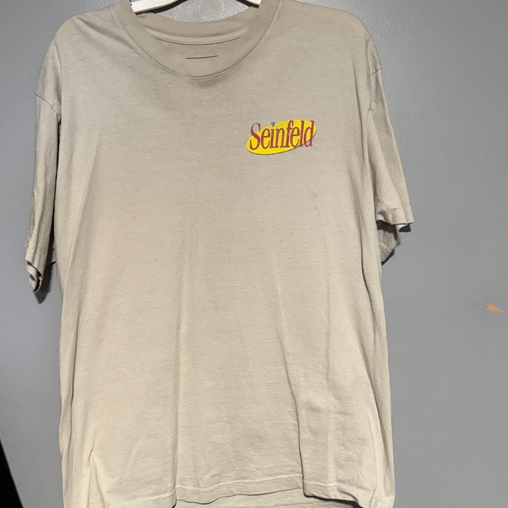 Seinfeld Logo Beige Short-Sleeve Tee